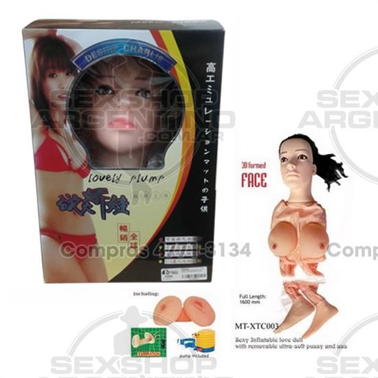 Muñeca inflable Real Love doll 3D face